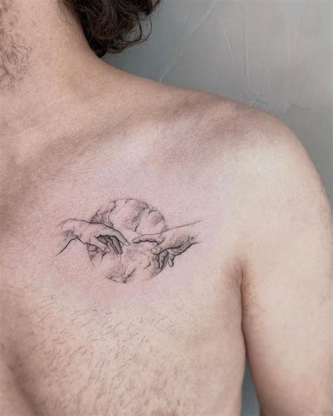 diseños tatuajes pecho hombre|Tatuajes de hombre en el pecho